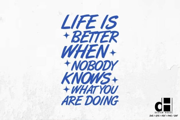 A Designer's Review of Handwritten Quote Life is SVG PNG Graphic