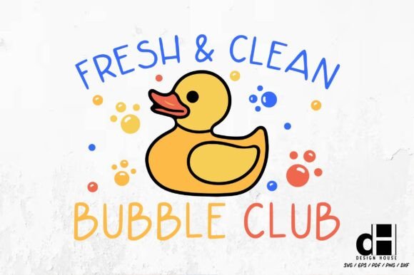 A Duck Design for Modern Crafts and Graphics