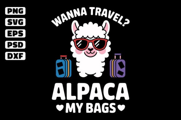 Adventure You Say Alpaca My Bags Svg for Creative Graphics