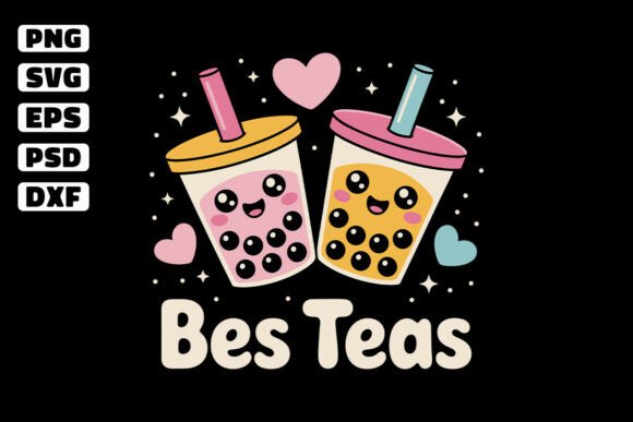 Bes Teas Svg: A Charming Graphics Asset for Crafts