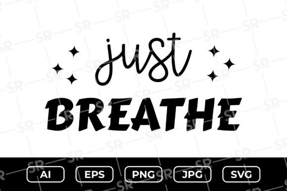 Brand Review: Just Breathe Mental Health Graphics for Crafts