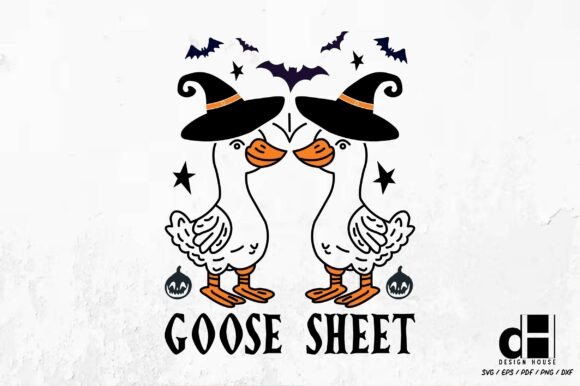 Evaluating Halloween Goose Sheet Graphics for Craft and Product Creation