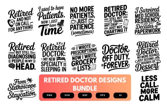 From Designer to Doctor: Reviewing the Retired Doctor SVG Bundle