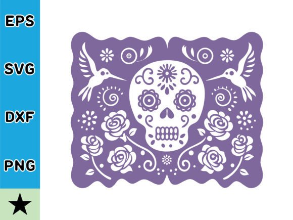 Papel Picado SVG: A Graphics Asset for Crafts and Sellable Products