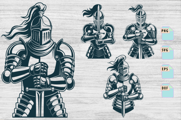 Testing the Armor Warrior SVG for Craft and Graphic Product Lines