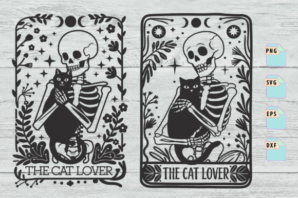 Using Skeleton and Cat SVG for Crafts and Graphics