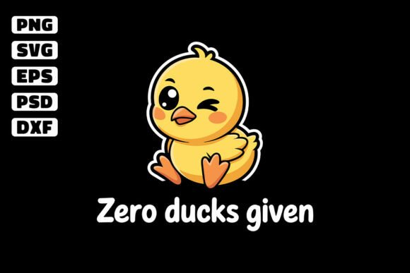 Zero Ducks Given: A Versatile SVG Design
